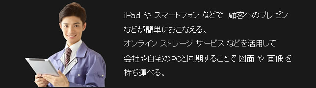 iPadX}[gtHȂǂŌڋqւ̃v[BICXg[WT[rXpЂ⎩PCƓ邱ƂŐ}ʂ摜^